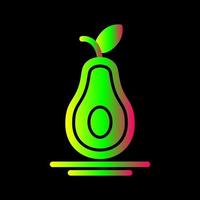 avocado vector icoon