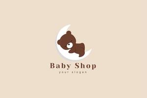 baby winkel logo vector icoon illustratie