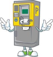 parkeren ticket machine icoon ontwerp vector