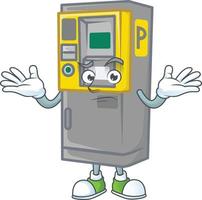 parkeren ticket machine icoon ontwerp vector