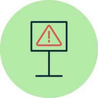 gevaar teken vector icon