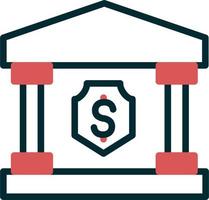 bank vector pictogram