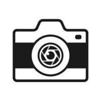 camera icoon vector logo sjabloon