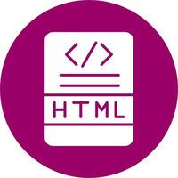 html vector icoon