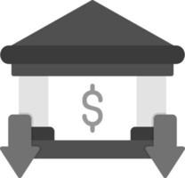 bank vector pictogram