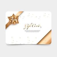 gift card vector sjabloon