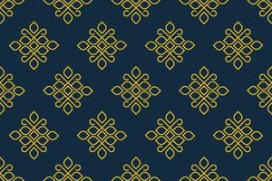 geel ornament lijn naadloos patroon achtergrond. vector illustratie voor elegant ontwerp. abstract bloemen patroon. elegant decoratief helder etiket set. mode universeel patroon.