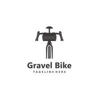 grind fiets toeren zak fiets logo ontwerp vector icoon inspiratie
