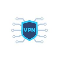 vpn-netwerkpictogram op white.eps vector