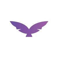 adelaar vogel d merk, symbool, ontwerp, grafisch, minimalistisch.logo vector