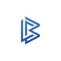 b technologie logo merk, symbool, ontwerp, grafisch, minimalistisch.logo vector