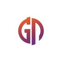 gp logo merk, symbool, ontwerp, grafisch, minimalistisch.logo vector