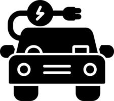 elektrische auto vector icon