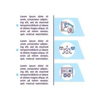 moderne additieve technologieën concept pictogram met tekst vector