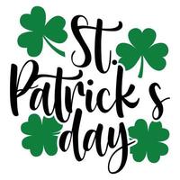 st. Patrick dag SVG vector