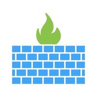 firewall vector pictogram