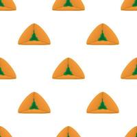 patroon eigengemaakt koekje verschillend smaak in gebakje biscuit vector