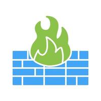 firewall vector pictogram