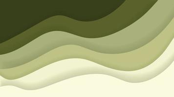 een dynamisch voorraad vector ontwerp, met een barsten van abstract meetkundig vormen vervagen in groen kleuren.