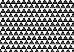 Zwart en wit geometrisch patroon vector
