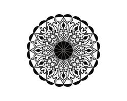 luxe Indisch mandala kunst ontwerp vector