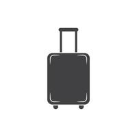 koffer icoon logo vector illustratie