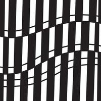 zwart en wit strepen vector achtergrond gemakkelijk en vlak stijl geïsoleerd Aan plein vormig sjabloon voor sociaal media na, Hoes titel, papier en sjaal textiel afdrukken, poster.