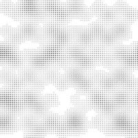 zwart en wit grunge halftone stippen. stippel textuur. halftone dots achtergrond. abstract meetkundig kaart van ronde vorm.scherm afdrukken. vector