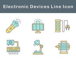 elektronisch apparaten vector icoon reeks