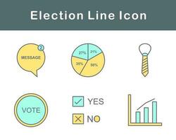 verkiezing vector icoon reeks