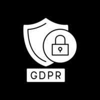 gdpr rechtszaak vector icoon ontwerp