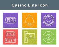 casino vector icoon reeks