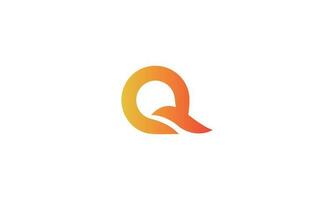 q logo. q ontwerp. q brief logo ontwerp. eerste brief q monogram logo. pro vector