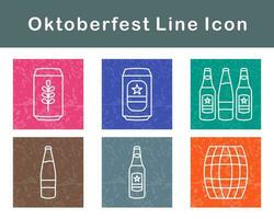 oktoberfeest vector icoon reeks