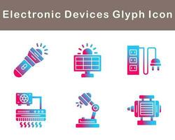 elektronisch apparaten vector icoon reeks