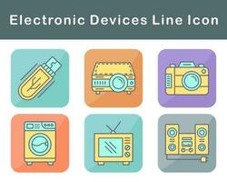 elektronisch apparaten vector icoon reeks