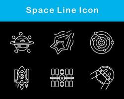 ruimte vector icoon reeks