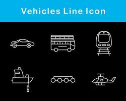 voertuigen vector icoon reeks