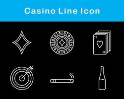 casino vector icoon reeks