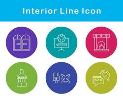 interieur vector icoon reeks