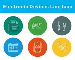 elektronisch apparaten vector icoon reeks