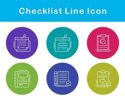 checklist vector icoon reeks