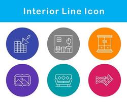 interieur vector icoon reeks