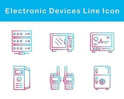 elektronisch apparaten vector icoon reeks