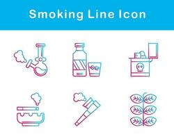 roken vector icoon reeks