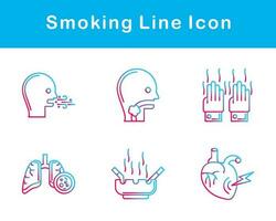 roken vector icoon reeks