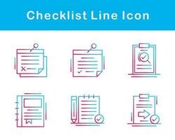 checklist vector icoon reeks