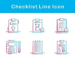 checklist vector icoon reeks