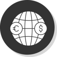buitenlands investering vector icoon ontwerp