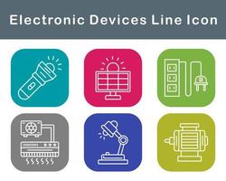 elektronisch apparaten vector icoon reeks